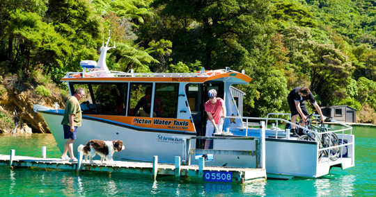 Water transport for the Queen Charlotte Sound
